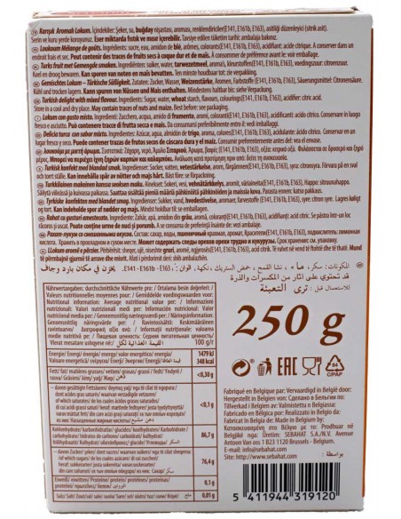 Loukoums Göut Mixes 250gr Sebahat