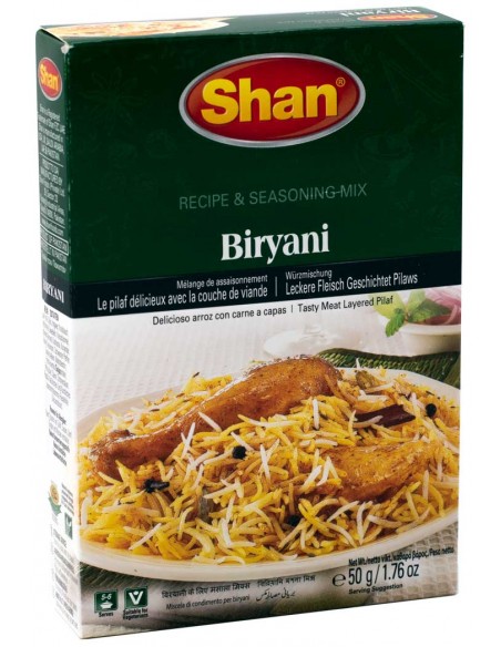Mélanges d'épices pour Biryani 50gr Shan