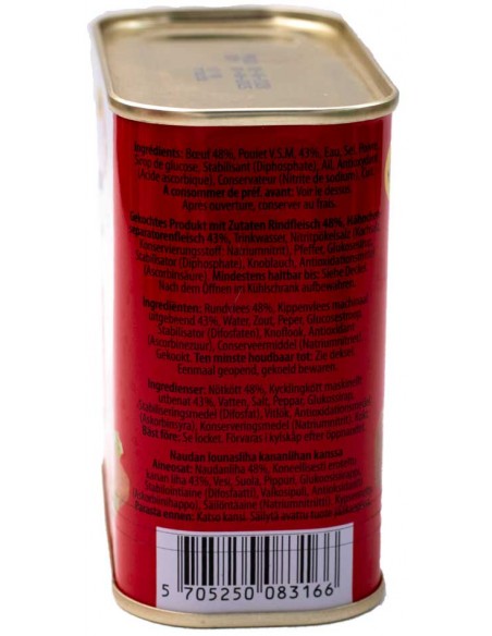 Mortadelle de Bœuf 340gr Robert