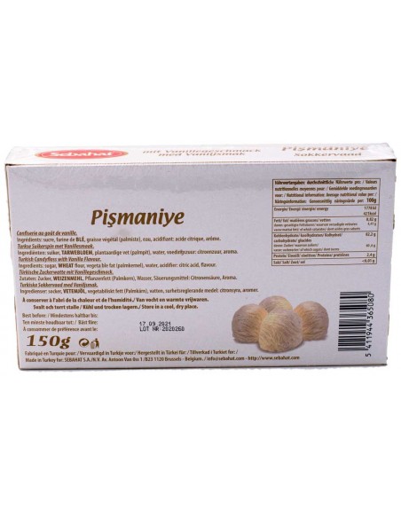 Pismaniye Barbapapa Turque goût vanille 150gr Sebahat