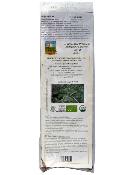 Sauge biologique Bouquet de Sicile 25gr Bella