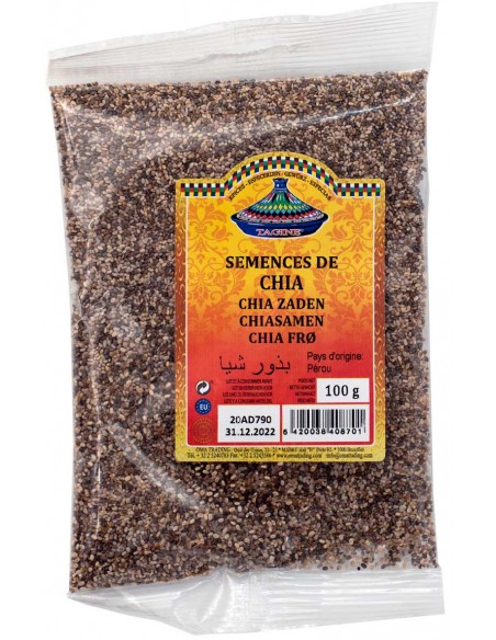 Graines de chia du Pérou 200gr SAFI