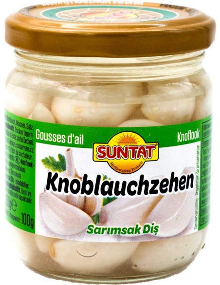 Gousses d'ail en saumure 100gr Baktat