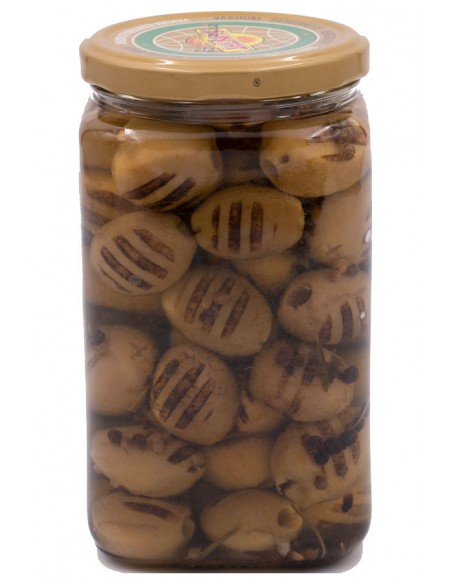 Olives Vertes Grillées et Marinées Anatolian 750g  – Parfaites pour l’Apéro