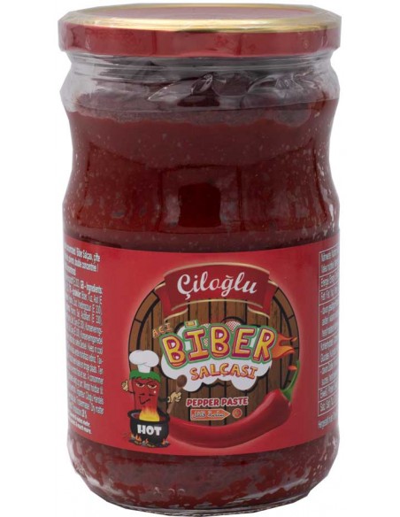Concentré de Poivron piquante 650gr