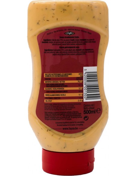 Sauce Marocaine 500ML Fayza