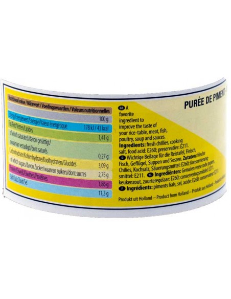 Sauce Piquante Sambal Oelek 200gr Wendjoe