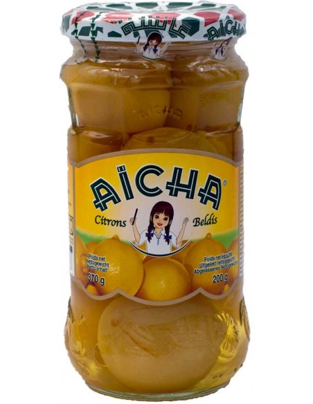Mini Citrons Confits 370gr Aïcha