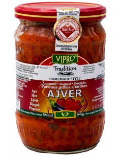 Ajvar Maison Mezze des Balkans Légèrement piquant 580ml vipro