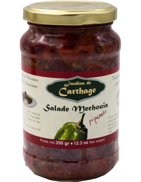 Salade Mechouia Piquante Tunisienne  350gr Jardins de Carthage