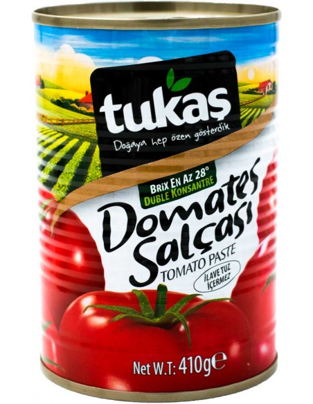Concentré de Tomates de Turquie 410gr Tukas