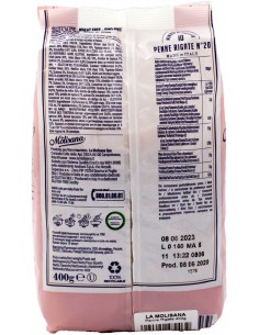 Pâtes sans Gluten Penne 400gr Molisana 2