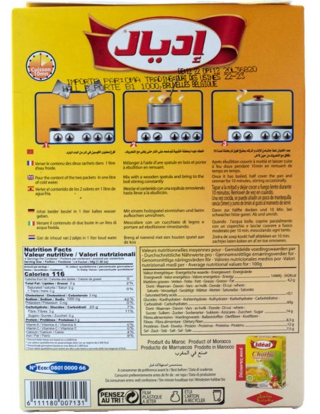 Soupe Harira Traditionelle Marocaine Pour 4 Personnes Idéal