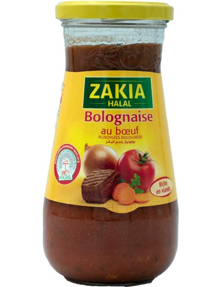 Bolognese de Bœuf Halal 400gr Zakia