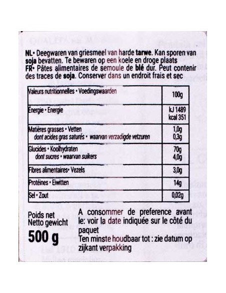 Spaghetti Trighetto 500gr La Molisana