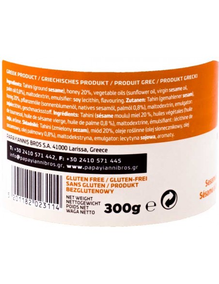 Tahini & Miel Naturel 300gr de Grèce Olympos