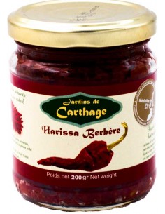 Harissa Berbère 200gr Jardin de Carthage