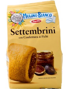 Settembrini Biscuit italien Fourré Aux figues 250gr Molino Bianco