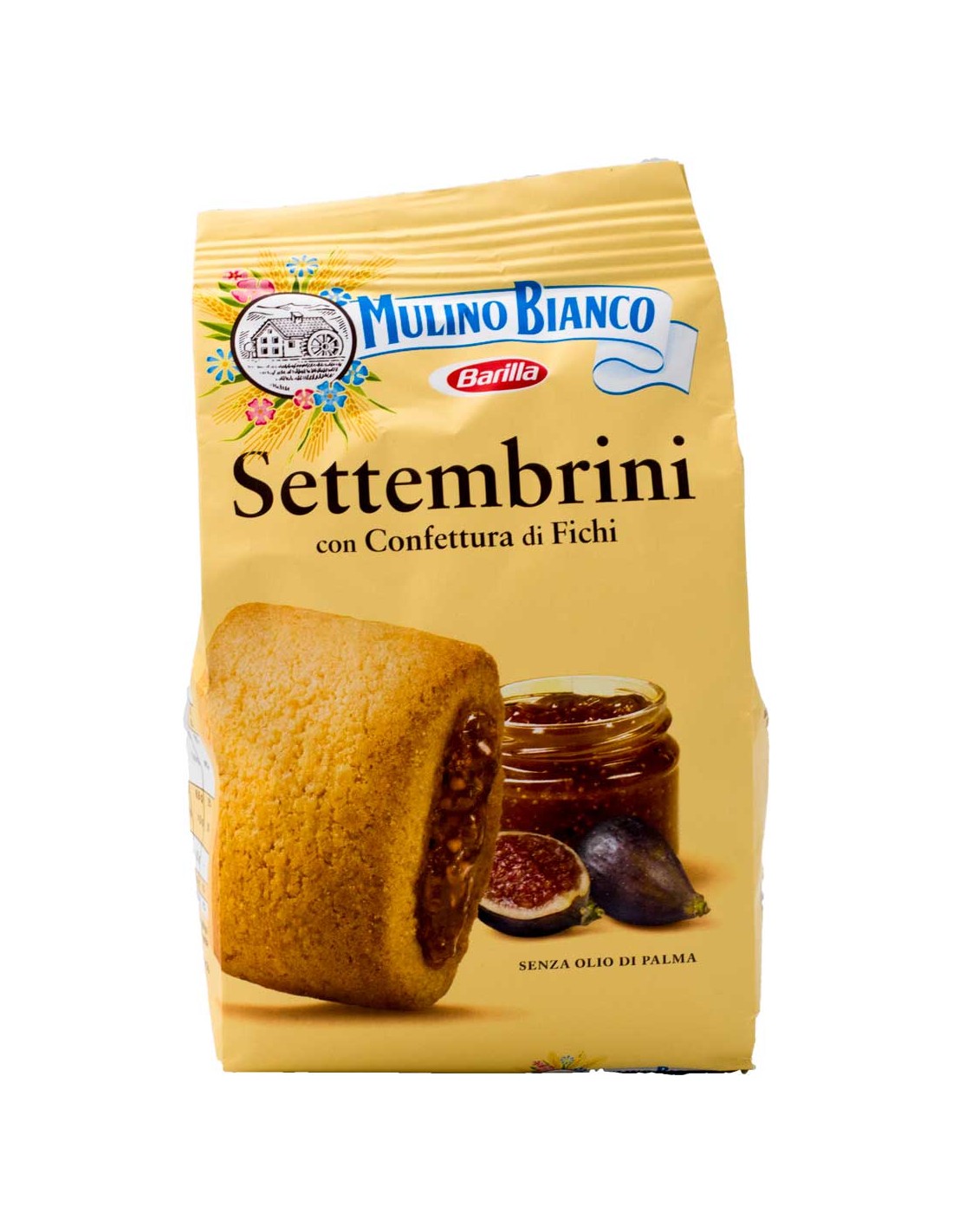 Settembrini Biscuit italien Fourré Aux figues 250gr Molino Bianco