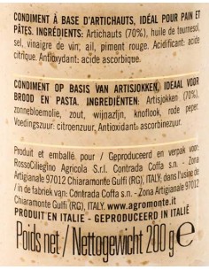 Bruschetta D'artichaux 200gr Agromonte 2