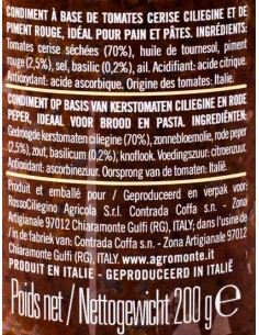 Bruschetta de Tomate Cerise Pimentée 200gr Agromonte 2