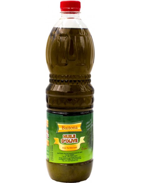 Huile d'Olive Extra Vierge de Palestine Baitona 1L