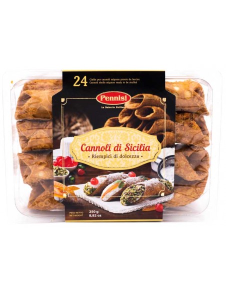 Cannoli di Sicilia – Coques à Garnir 250g Pennisi 🇮🇹✨